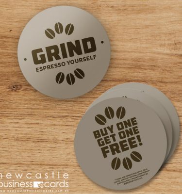 Circle Business Card Printing Diecut Round